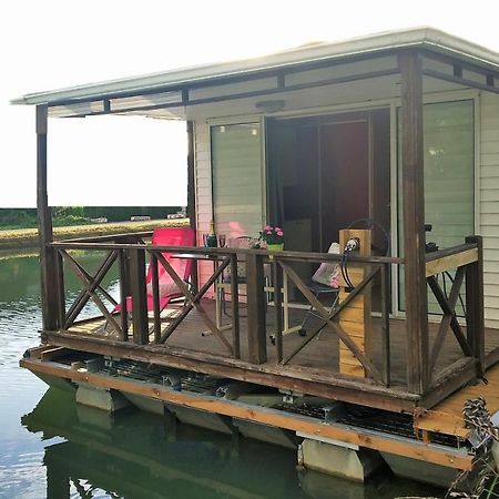 Cottage Flottant Saint Jean De Losne Option Jacuzzi מראה חיצוני תמונה